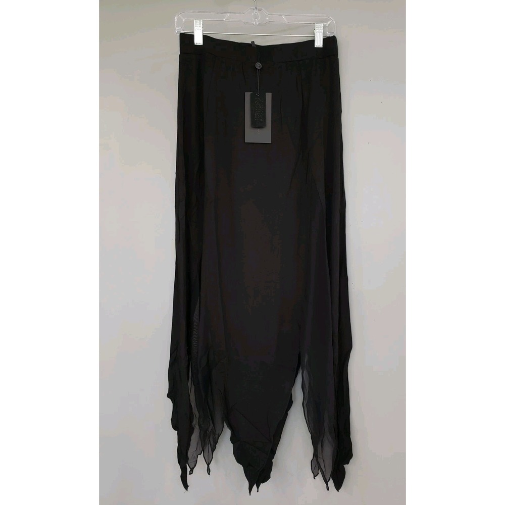 NEW Killstar Grimmer The‎ Better Midi Skirt Handkerchief Hem corpse gothic punk
